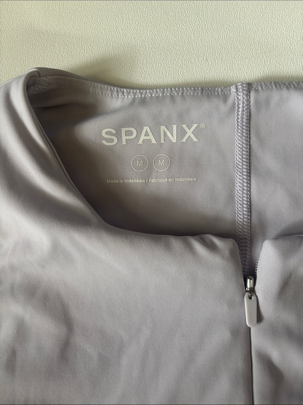Spanx The Get Moving Zip Front Easy Access Dress in Violet Air SIZE M - Picture 8 of 9